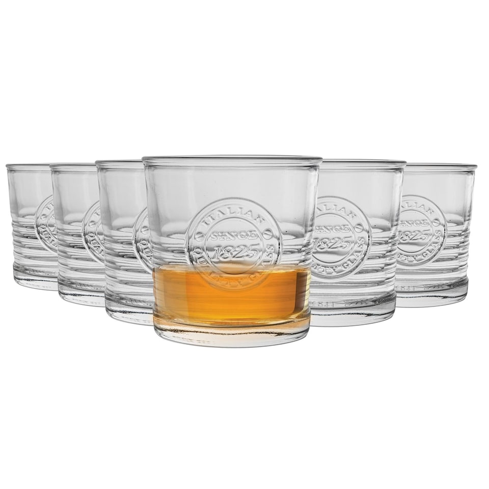 image 1 of Bormioli Rocco Officina 1825 Double Whisky Glasses - 300ml - Pack of 6