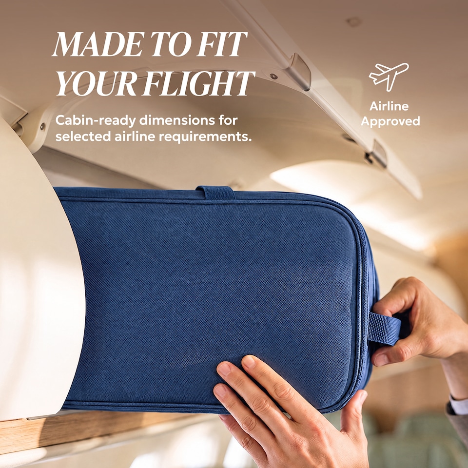 image 1 of Lugg Single Trolley Soft Cabin Bag 45x36x20cm Lightweight Hand Luggage