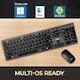 image 4 of Adesso Multi OS Wireless Scissor Switch Keyboard and Mouse