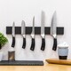image 3 of Rockingham Forge Magnetic Knife Rack, 8 Knife Spaces, Black Granite