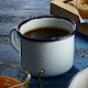 image 2 of Nimbus Enamelware Expresso Mug - White/Blue - 150ml