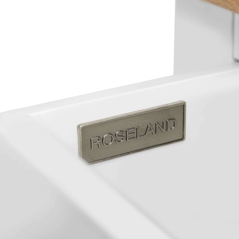 image 1 of Farro White 90cm Small TV Unit - Fully Assembled - By Roseland Furniture
