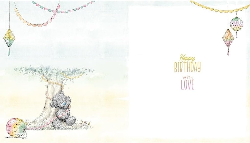 image 1 of Bear And Tree Yippee ! It's Your Special Day Birthday Card
