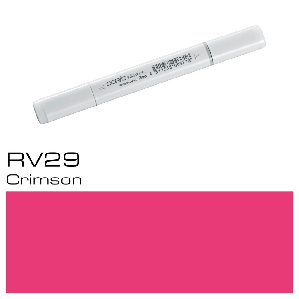 image 1 of Copic Sketch Marker, Crimson, Single Pen