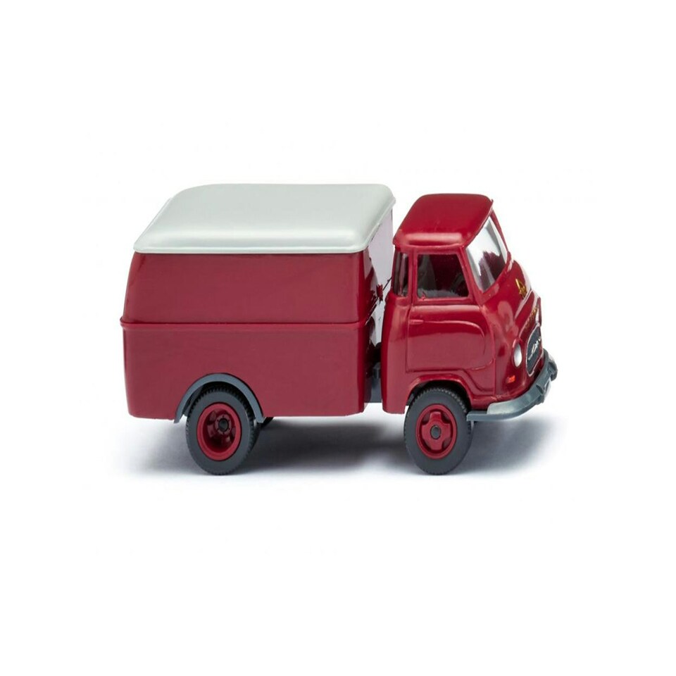 Wiking Hanomag Courier Van Purple Red 1958-67