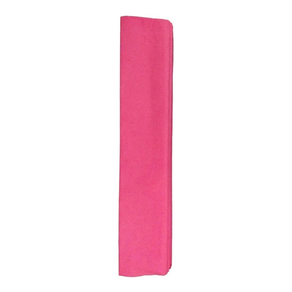 image 1 of Pack of 10 Rose Red Crepe Paper 50 x 200cm