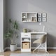 image 3 of Modular Wall Mounted Shelf Unit Brown | Unit Colour: Oak