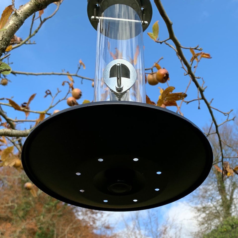 image 1 of Bird Feeder Seed Catcher Tray (Set of 4)