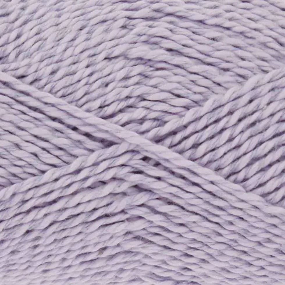 King Cole Purple Finesse Cotton Silk DK Yarn (Value Pack 12 x 50g Balls) For Crochet, Knitting - 120m per ball