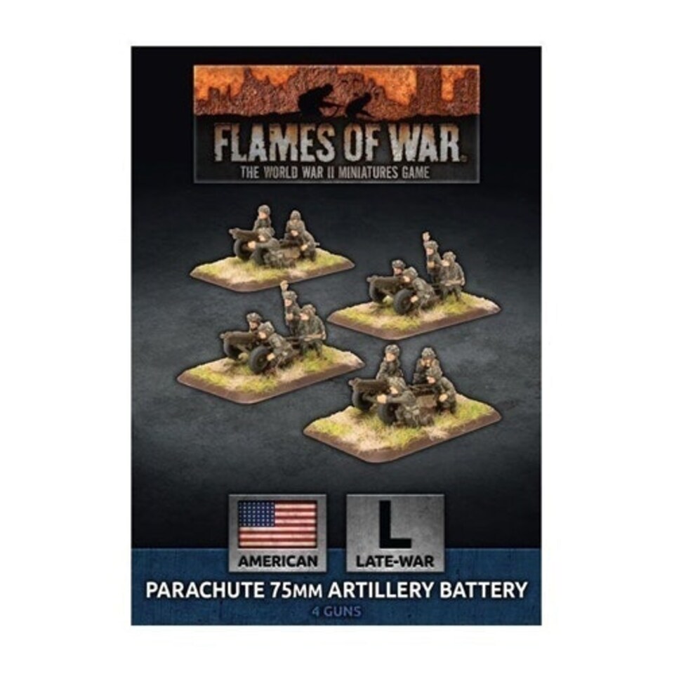 Flames of War: 57mm Anti-Tank Platoon (x3 Plastic)
