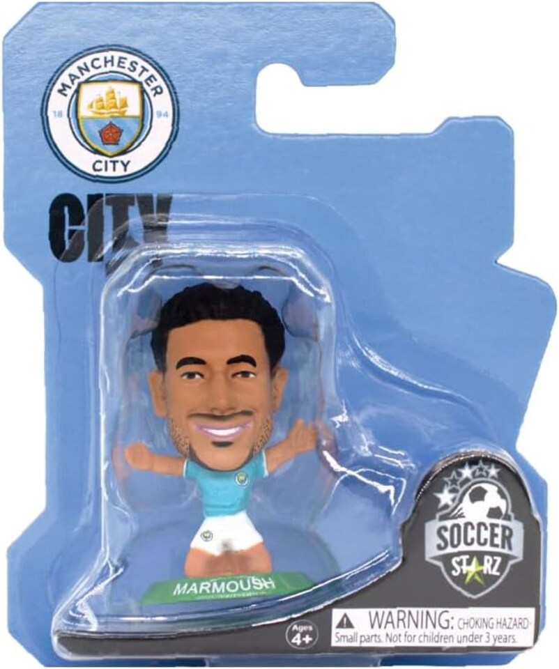 SoccerStarz - Man City Omar Marmoush Figure - Tesco Groceries
