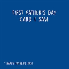 Father's Day Card, Humorous Father's Day Card