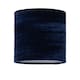 image 1 of Navy Blue Crushed Velvet 15.5cm Table Lamp Shade | Blue | Small | 1