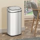 image 2 of HOMCOM 68L Sensor Dustbin Stainless Steel Automatic Kitchen Waste Bin Silver | Silver | 1