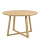 image 1 of Malika Round Dining Table in Oak