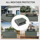 image 5 of Outsunny 275x205cm Outdoor Furniture Protective Cover Water UV Resistant Grey