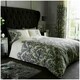 image 1 of VELVETIO Empire Damask Printed Duvet Cover Set Reversible Polycotton Beddings Cream | King