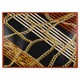 image 1 of Chains & Stripes Glass Chopping Board | Multi