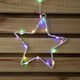 image 7 of 1.2m Multi Colour LED Star Curtain Lights Christmas Decorations