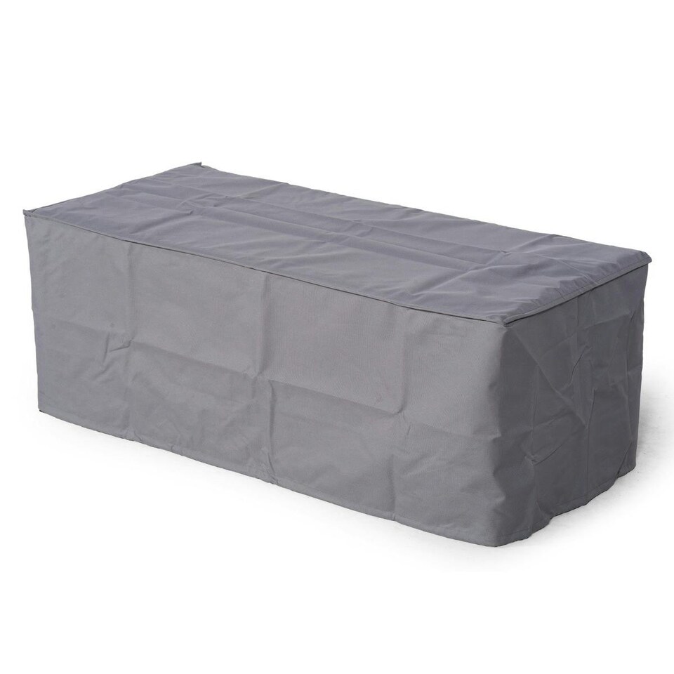 image 1 of Giardino Rectangle Rattan Garden Coffee Table Cover | Grey | Grey