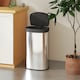 image 5 of HOMCOM 55L Sensor Bin with Soft-Close Lid, Automatic Touchless Motion Sensor Kitchen Bin with Fingerprint Resistant Stainless Steel for Hygienic Gyms, Home Office Use, Silver Tone