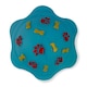 image 2 of Pet Touch Doggy Play Toy Round Patterned Rubber Balls