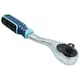 image 3 of Extra Fine 90 Teeth Professional Ratchet 1/2" Drive Quick Release Socket Soft Grip