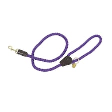 Digby & Fox Twisted Dog Lead - Purple - One Size