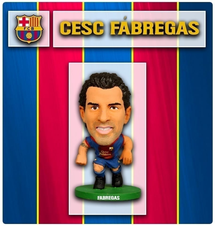 Soccerstarz - Barcelona - Cesc Fàbregas - Home Kit (2013 Version)