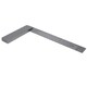 image 4 of 3 + 12 Inch 75 / 300mm Engineer Tri Set Square Right Angle Straight Edge Stainless