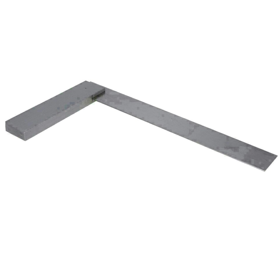 image 1 of 3 + 12 Inch 75 / 300mm Engineer Tri Set Square Right Angle Straight Edge Stainless