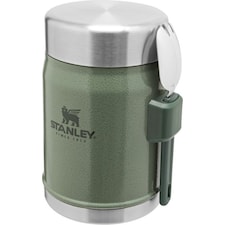 Stanley Legendary Food Jar & Spork - Forest Green - 13.9cm x 9.7cm x 8.9cm