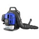 image 1 of Hyundai 52cc Backpack Petrol Leaf Blower, 170mph Air Speed, 2-Stroke HYB5200