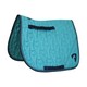 image 2 of Hy Belton Horse Saddlepad - Teal/Navy - Pony/Cob
