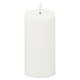 image 3 of Hill Interiors Luxe Collection Natural Glow Electric Candle - White - 15cm x 7cm x 7cm White