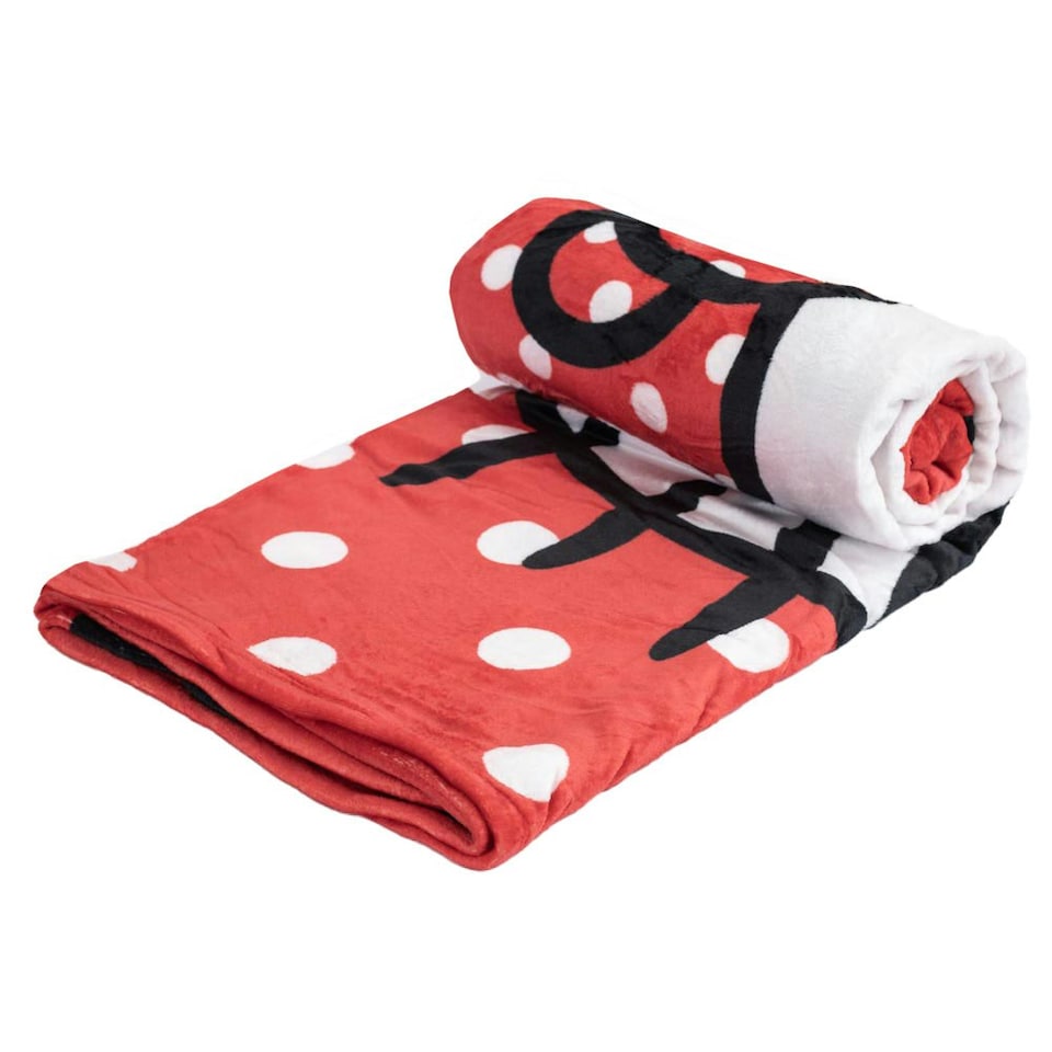 image 1 of Hello Kitty Premium Fleece Blanket - Pink/White - One Size Pink