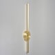 image 2 of BHS Rosanna Rechargeable Wall Light | Yellow | Brass | 1