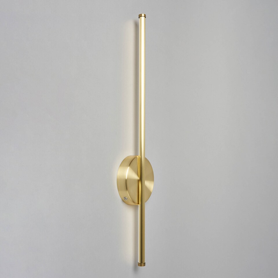 image 1 of BHS Rosanna Rechargeable Wall Light | Yellow | Brass | 1