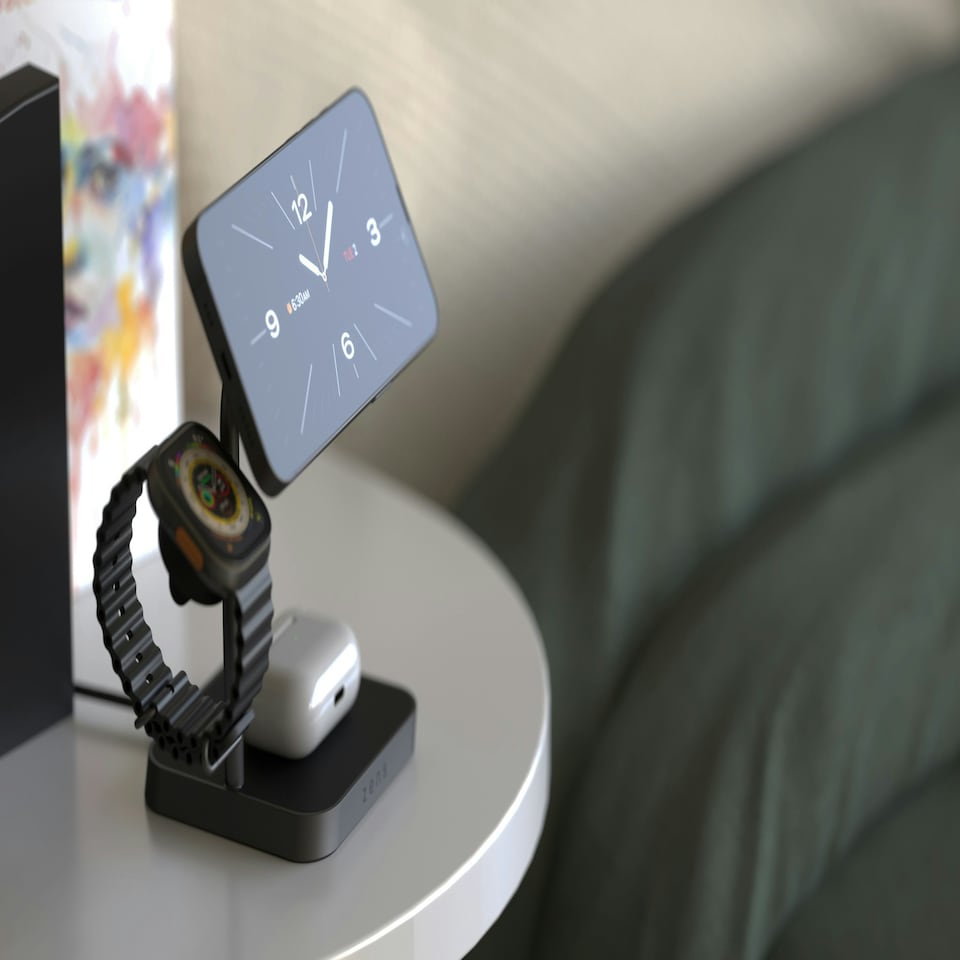 image 1 of Zens Office Wireless Charger 3 (incl. Wall Charger) - black