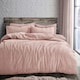 image 1 of Velosso Plain Teddy Fluffy and Warm Fleece Duvet Cover Set Pink | Blush | Single