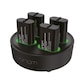 image 1 of Venom Xbox Rechargeable Battery 4-Pack with Charging Dock | Black | AA | 4