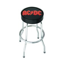 Rocksax AC/DC Bar Stool - Logo Black