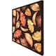 image 1 of Autumn leaves on black (Picutre Frame) Brown | M