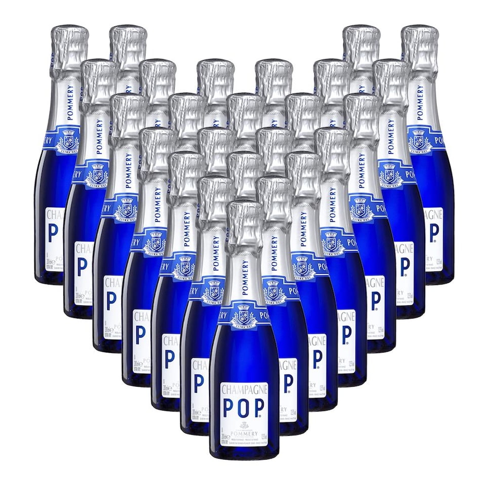 Case of 24 Mini Pommery POP Champagne 20cl