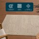 image 2 of Outdoor Plastic Rug Wool-Look Anti-Slip Durable Garden Patio Conservatory Carpet Mat - Beige Arch | Brown | Beige
