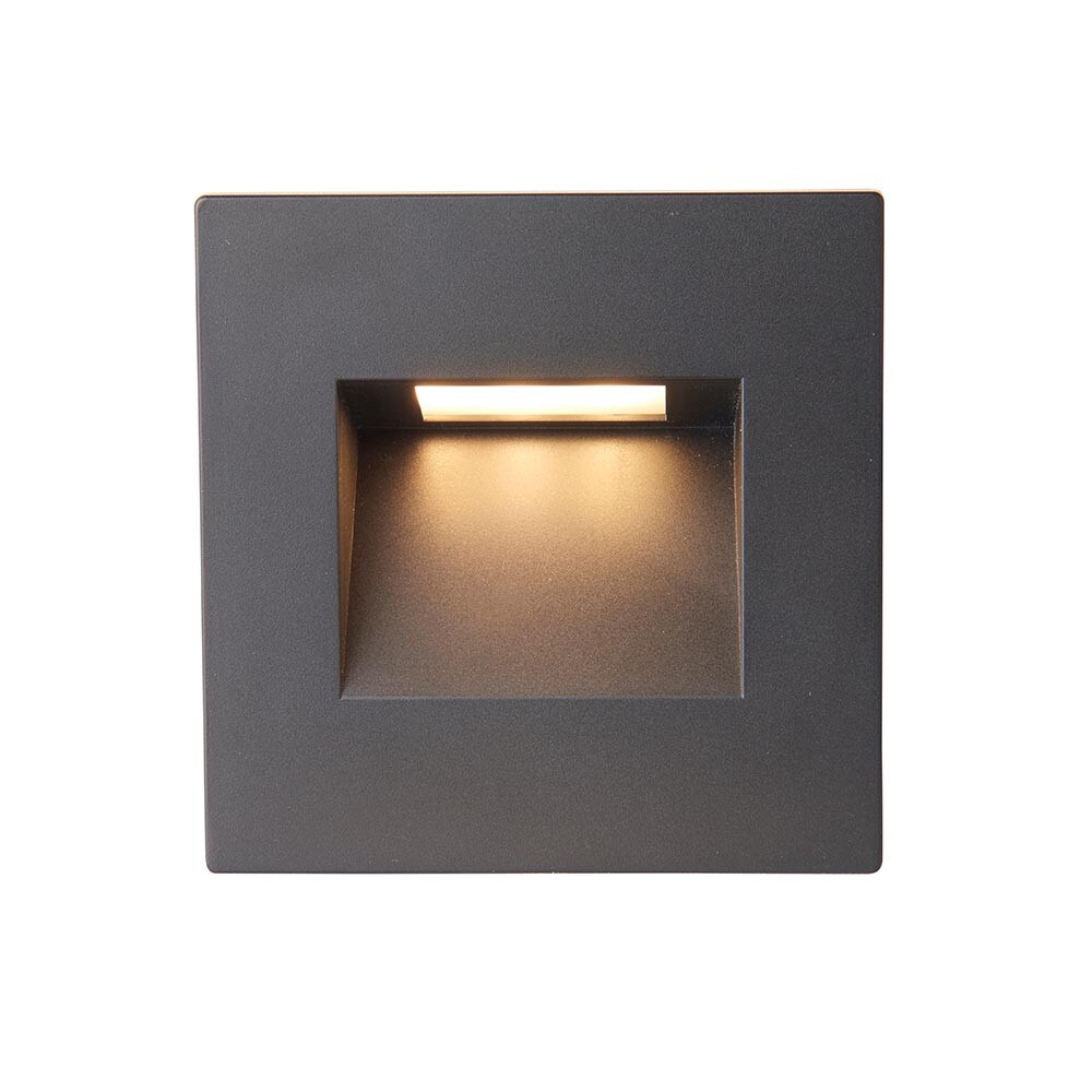 Netlighting Albus CCT LED Outdoor Wall Guide Black 300040006500K IP65