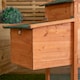 image 8 of 88cm x 1.79m Samuel Alexander Large Wooden Outdoor Hutch for Small Animals with Run