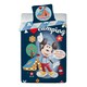 image 1 of Disney Camping Cotton Mickey Mouse Duvet Cover Set - Blue/White/Red - Single Blue | Single