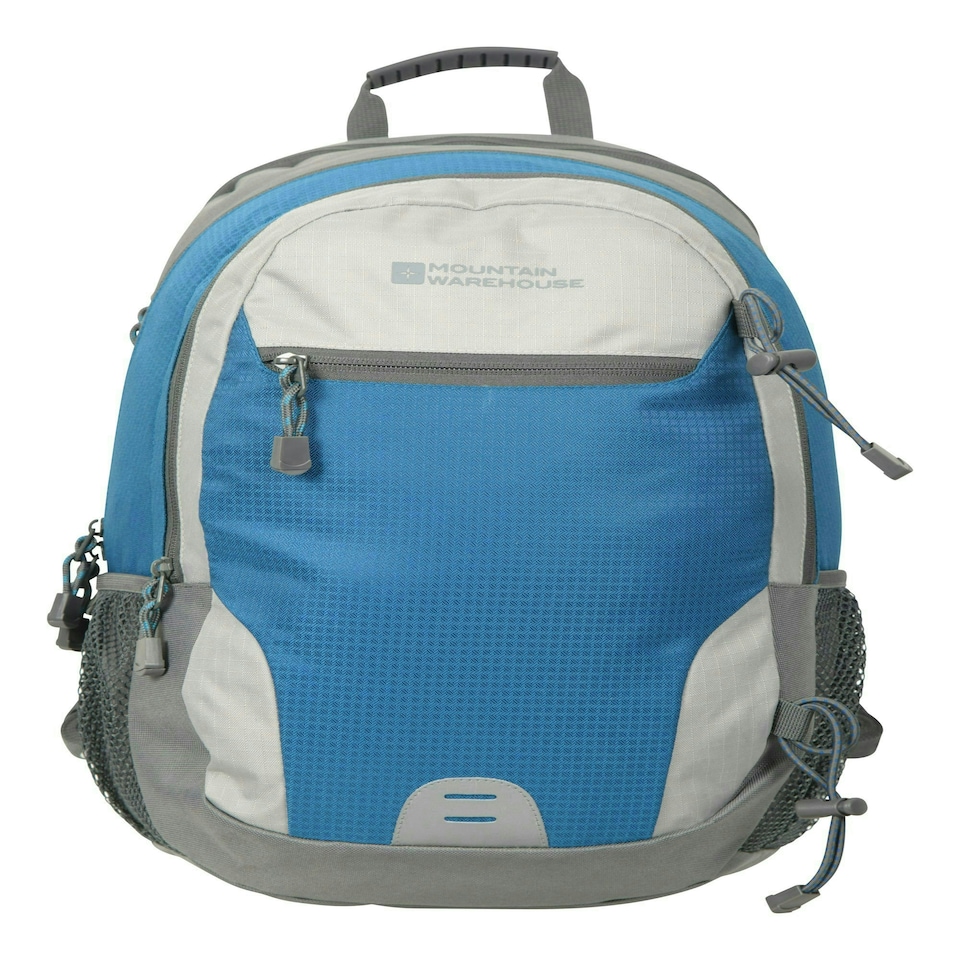 image 1 of Mountain Warehouse Quest Laptop Bag Bottle Pocket Padded Back Backpack - 30L Blue