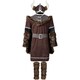 image 8 of Mens Fancy Dress Costume - Viking | Brown | brown | S | 1